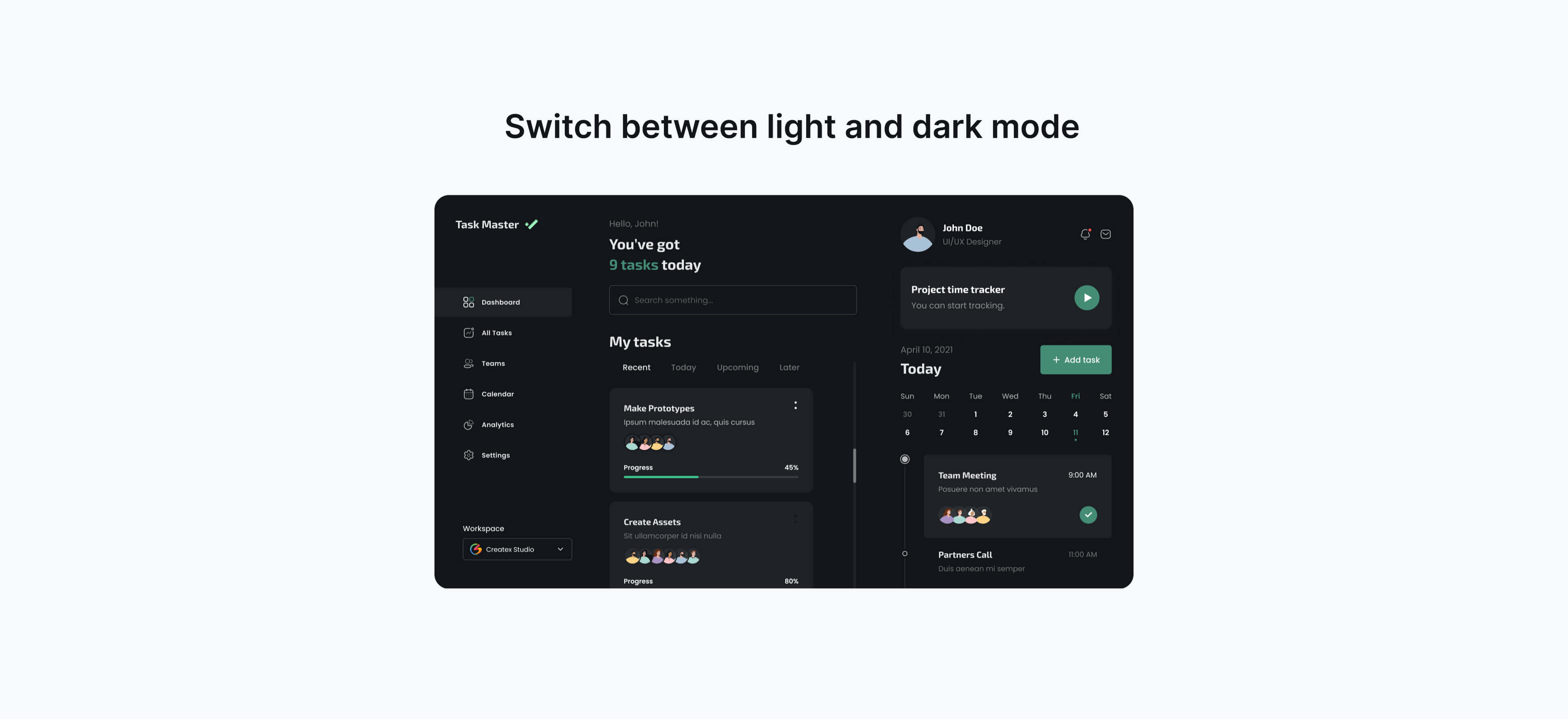 Dark Mode